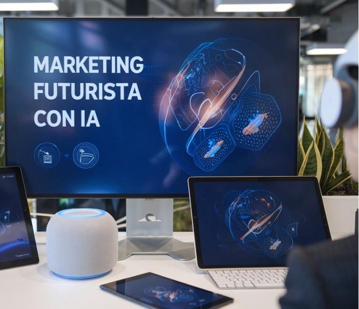 Marketing futurista con IA