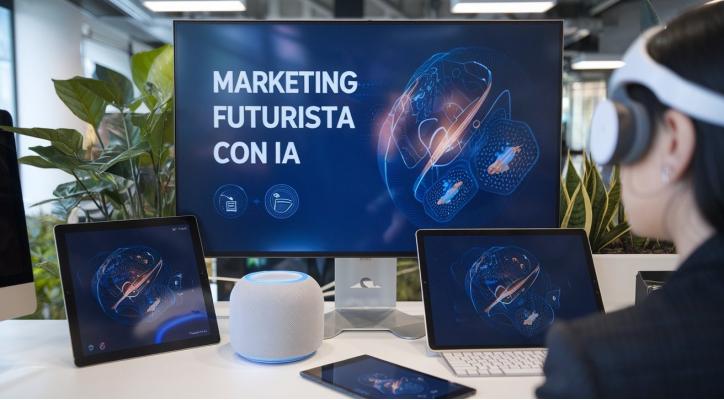 Marketing futurista con IA