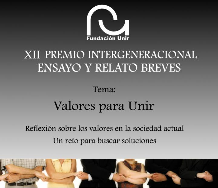 XII Premio Intergeneracional de Ensayo y Relatos Breves