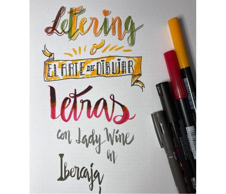 Lettering o el arte de hacer letras bonitas con Lady Wine