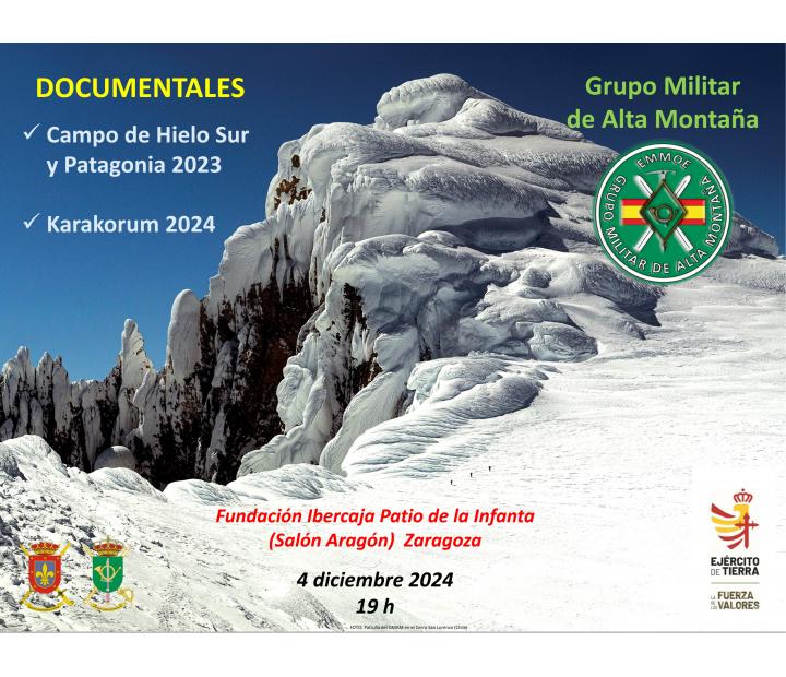 Campo de Hielo Sur-Patagonia 2023 y Karakorum 2024 