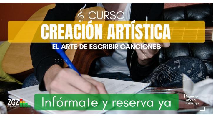 Curso de Creación Artística. El arte de escribir canciones