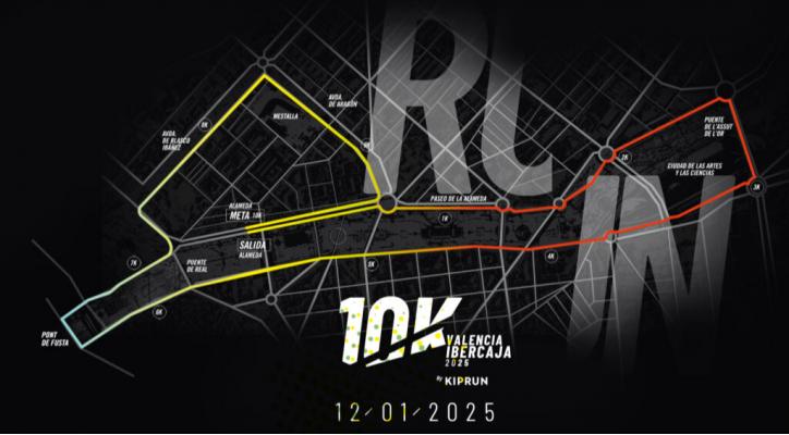 VOLUNTARIADO: 10k Valencia Ibercaja by kiprun 2025 - Carrera - Domingo 12 mañana