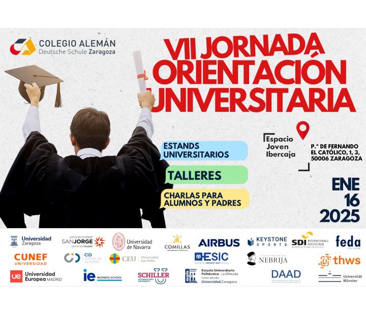 VII Jornadas de Orientación Universitaria Colegio Alemán de Zaragoza